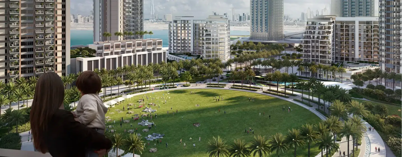 Parc à Dubai Creek Harbour