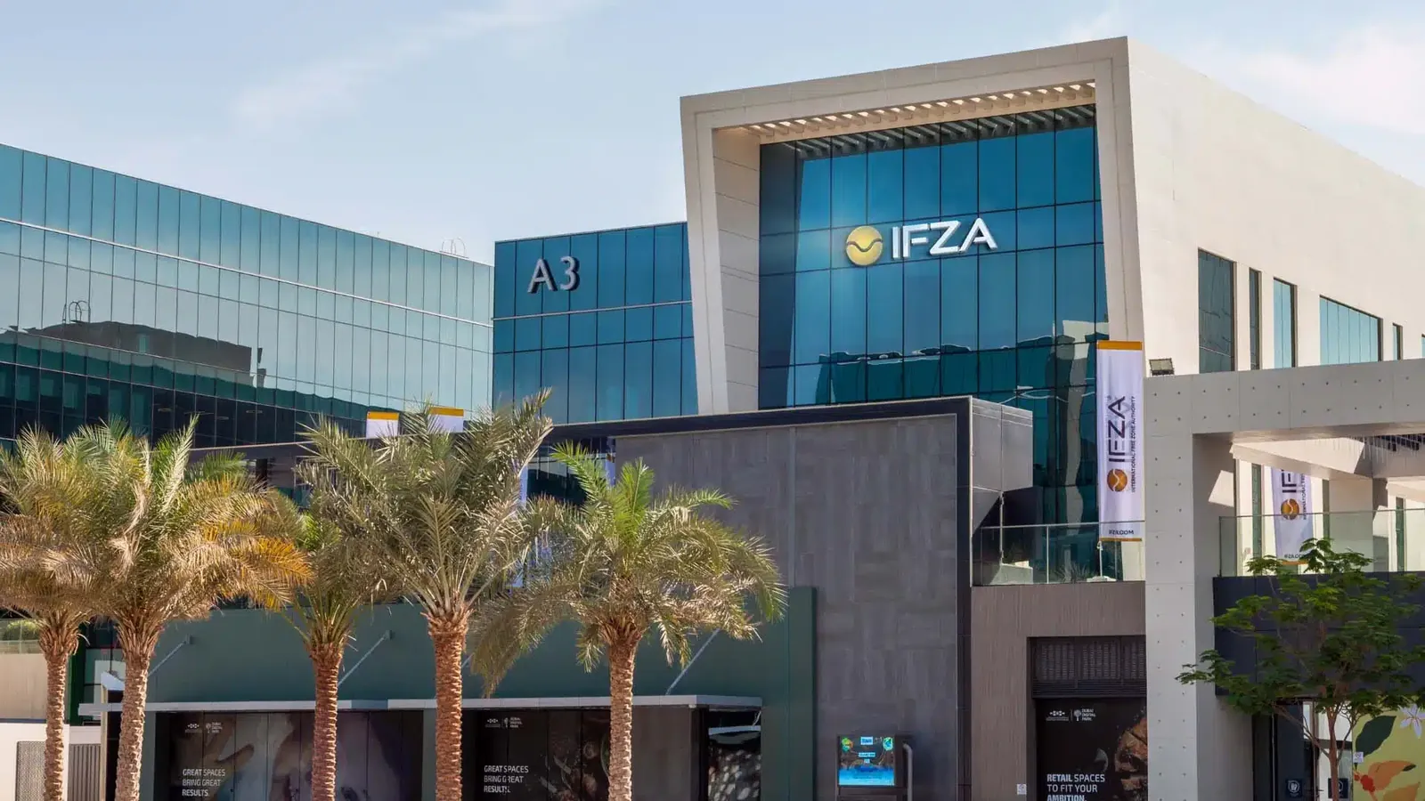 Bâtiment de l’IFZA à Dubai Silicon Oasis