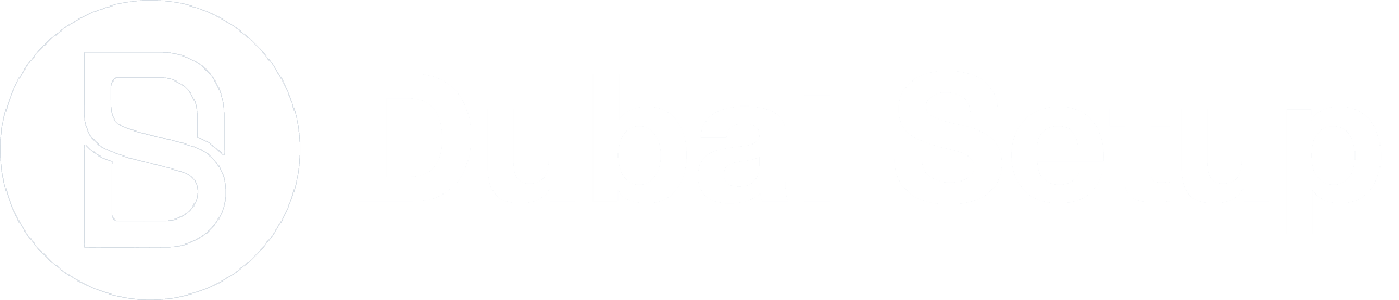 création de logo de Dubaï nouvelle helvetica